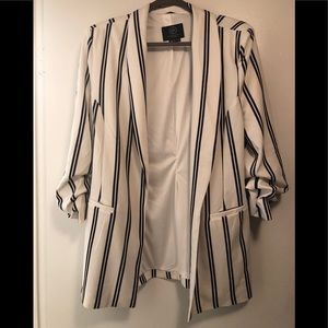 Oversized striped blazer. Size XL